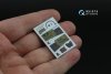 Quinta Studio QD72182 P-51D Mustang Late 3D-Printed & coloured Interior on decal paper (Eduard) 1/72